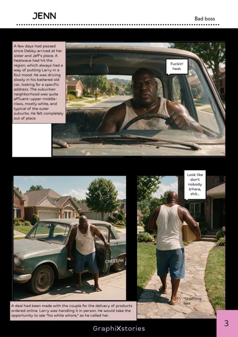 GraphiXStories - FANART COMICS - "The Produce Man" (illustratedinterracial) - Chapter 2 - #1 "Snow Bunny"