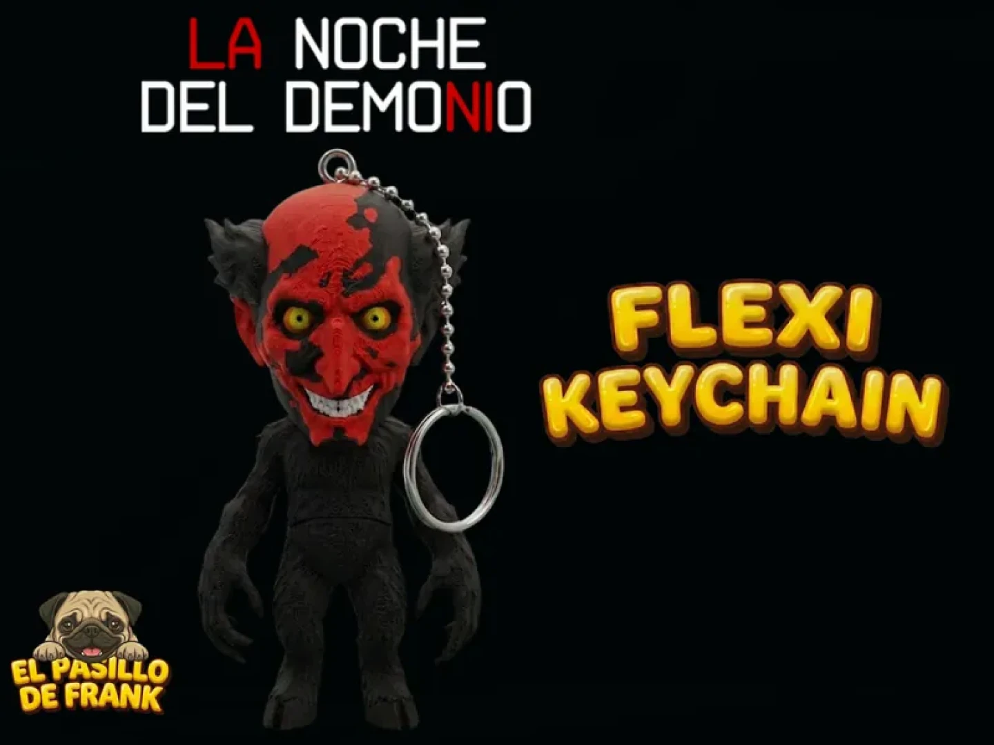 elpasillodefrank - Lipstick-Face Demon (Insidious/La Noche del Demonio) Flexi-Keychain 