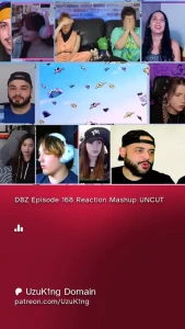 UzuK1ng Domain - Goku Challenges CELL!! DBZ Episode 168 Reaction Mashup UNCUT