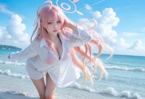 DyDy_cos - [Blue Archive] Urawa Hanako - 50 pics + 26 vids