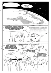 Sadistic Dreamer - [Sketch] A Sphylynx to the Past, Page 1 (Light Comics)