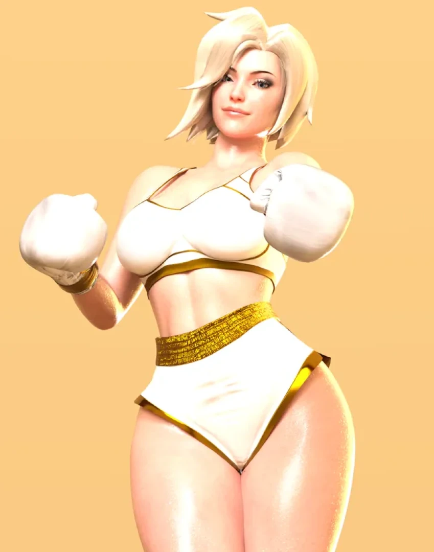 InvadermuriloX - Boxer Mercy | Patreon Reward | Overwatch