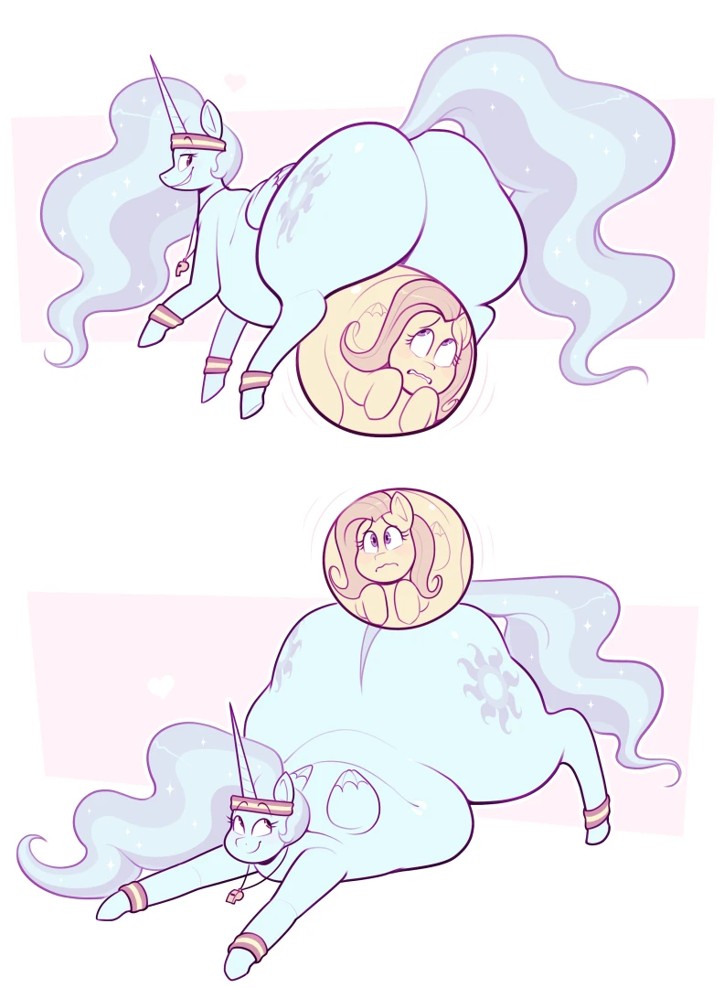 ridiculouscake - 'Coach' Celestia and Her New Yoga Ball