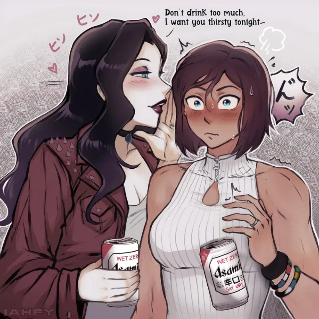 IAHFY - modern au korrasami — page 1