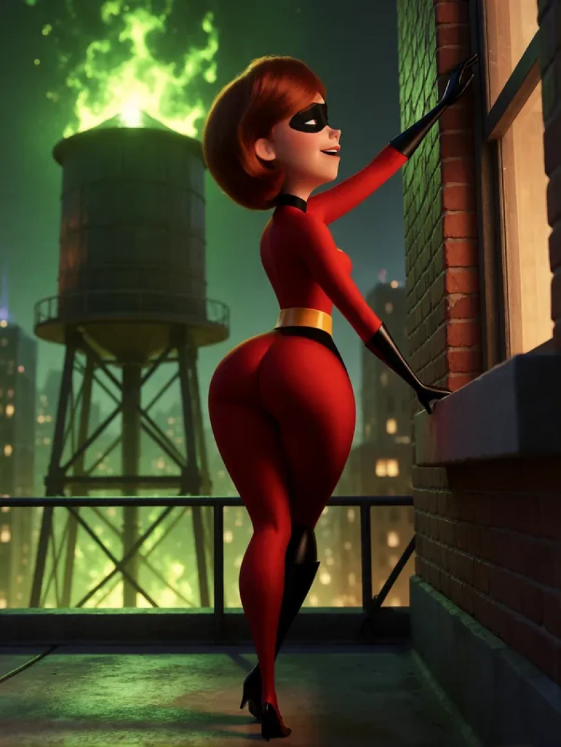 Cartoons Hub - Helen Parr | The Incredibles | Teasing Set