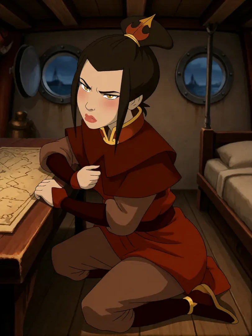 Cartoons Hub - Azula | Avatar: The Last Airbender | Teasing Set — page 1