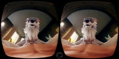 Furromantic - [Animation | VR | ] - Now it's time to train the master... (4K/VR8K/MixedReality) part 3