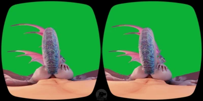 Furromantic - [Animation | VR] - Aurealis the frost dragon (4K/VR8K/MixedReality) part 5