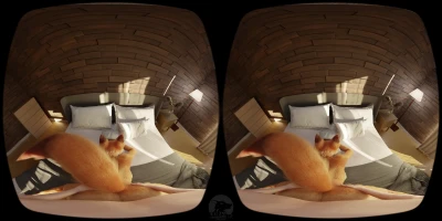 Furromantic - [Animation | VR] - Having fun with Sophie (4K/VR8K/MixedReality) part 2