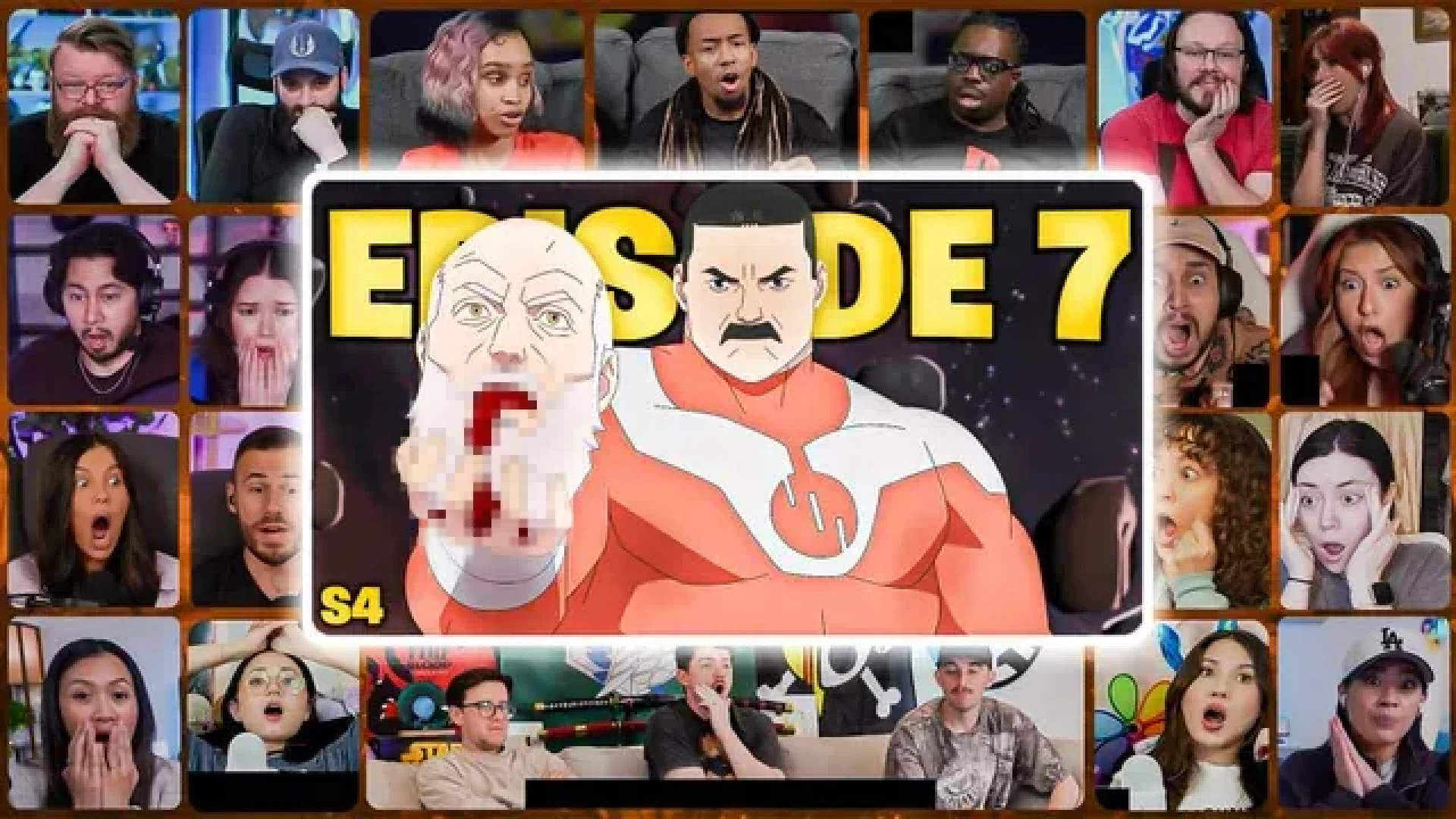 Binge Slayer - Invincible S04E07 reaction mashup