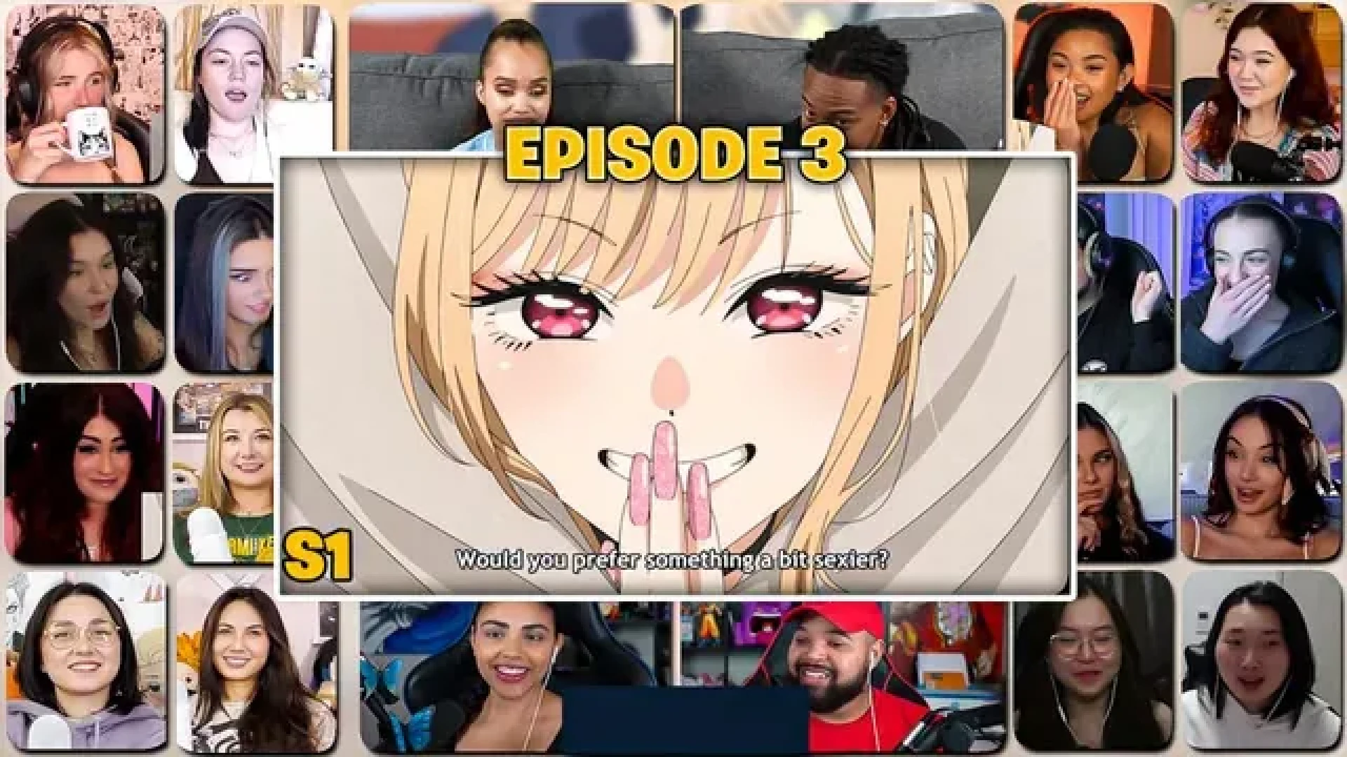 Binge Slayer - My Dress-Up Darling S01E03 reaction mashup — page 1
