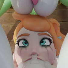 SleepyKeeper - G*rde x S*nia Throatpie! part 2