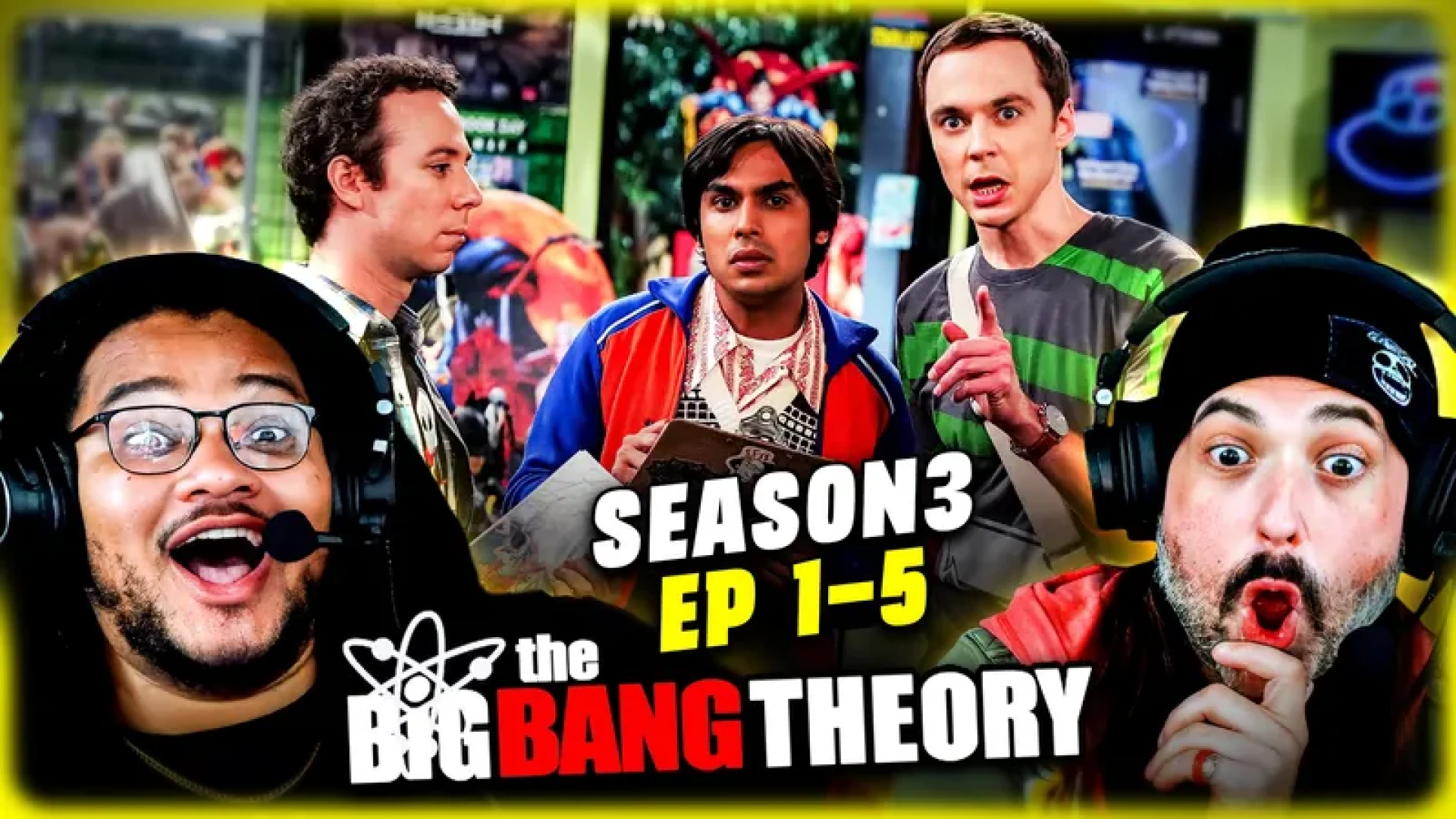 thereelrejects - THE BIG BANG THEORY 3x1 - 3x5 WATCHALONG