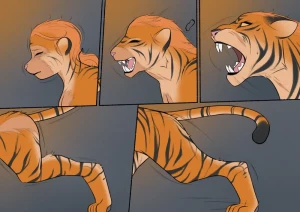 furzota - [COMIC][WIP] "The Night Of The Weretiger...!" (3)