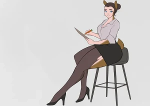 furzota - [PINUP][WIP] A Bunny Secretary~