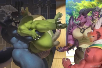 21CenturyRaccoon - BubbaXNestor 2 (Animated Illust)