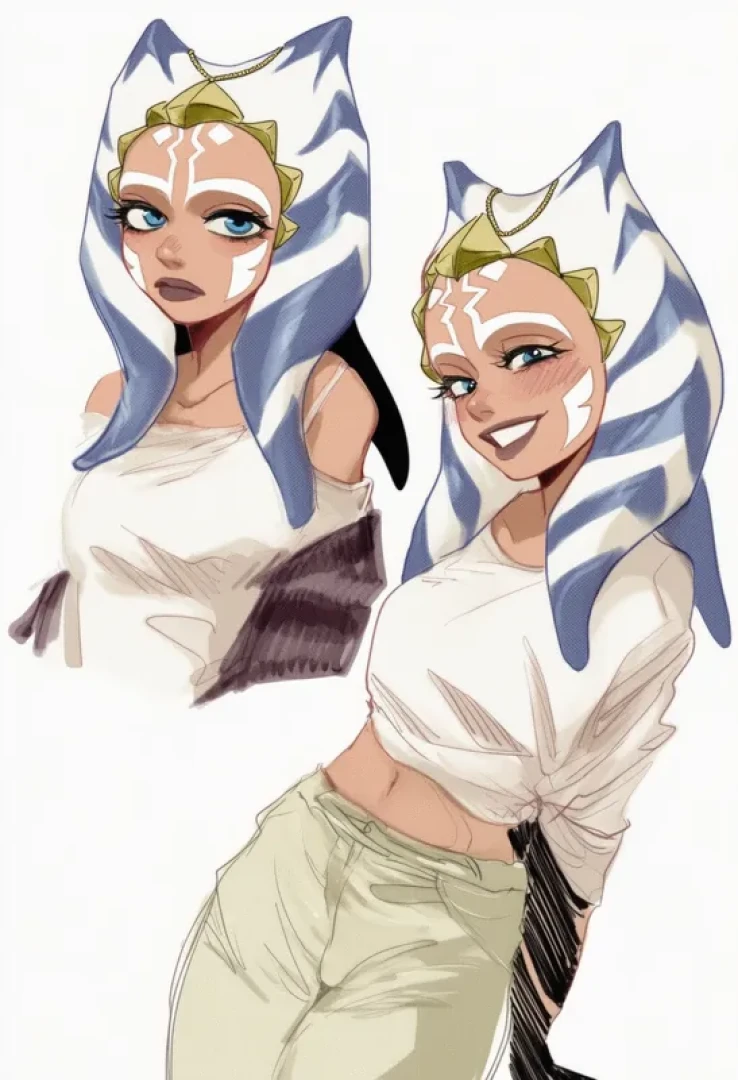 SLOP'zuli - Some quick casual ahsoka's.. (star wars) 