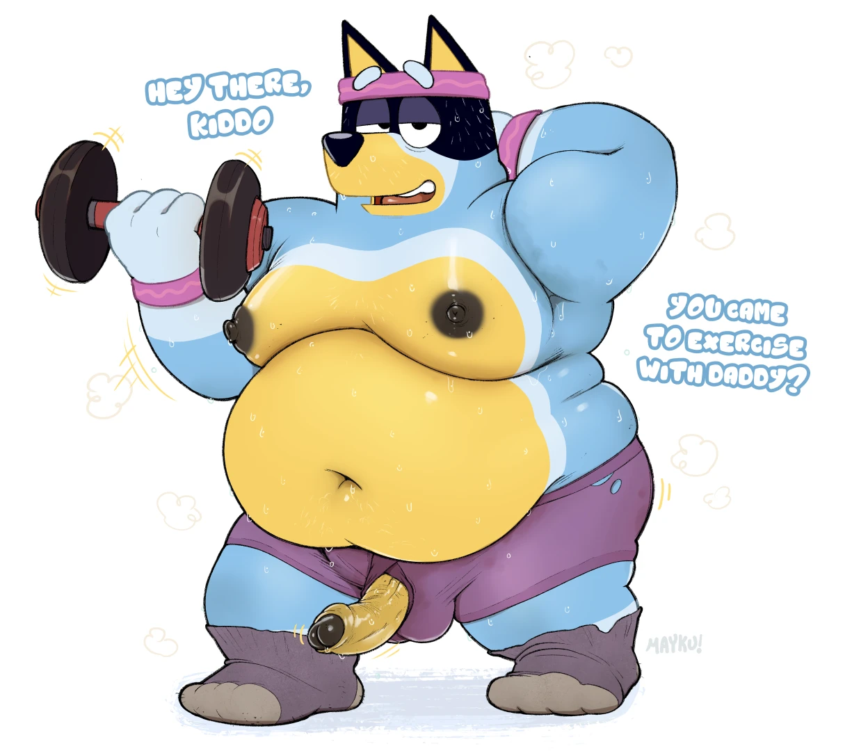 maykubear - Bandit - Exercise With Daddy? (HD FILES)