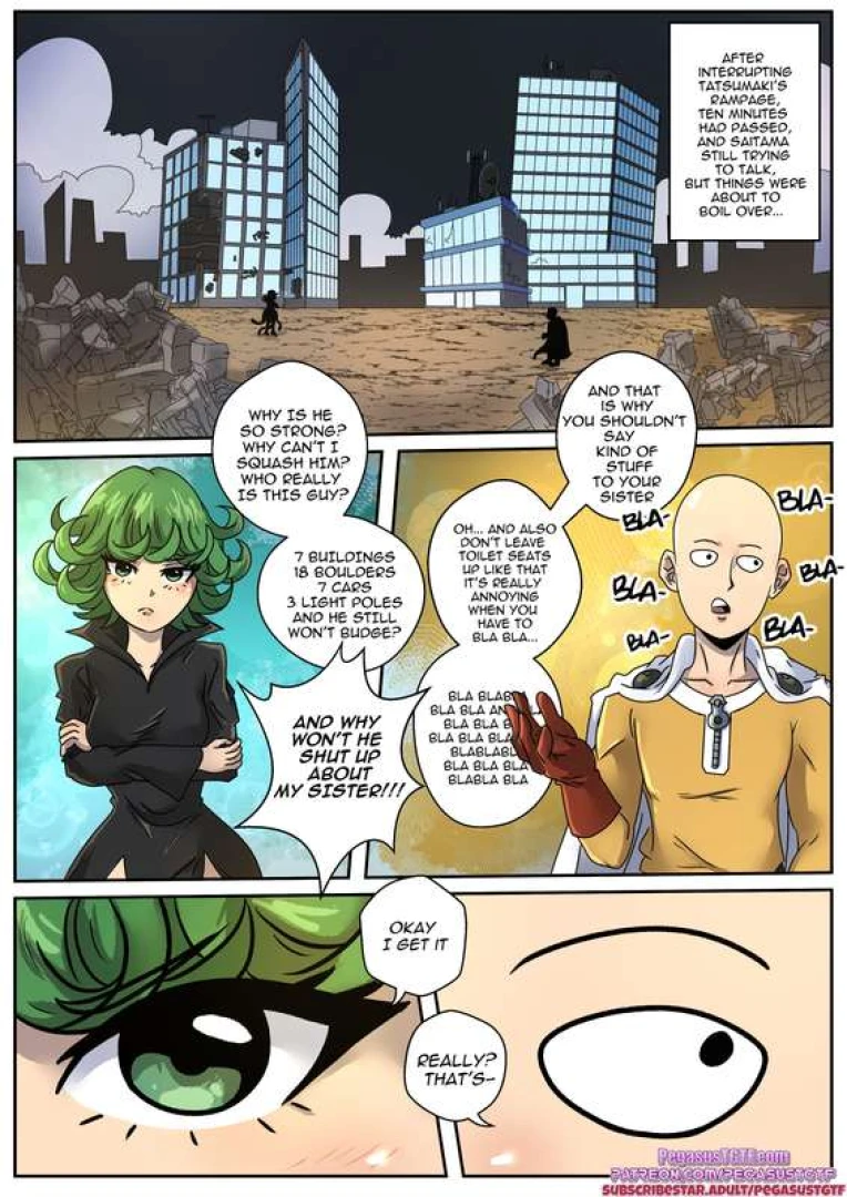 pegasus - Petite Power - Saitama to Tatsumaki TSF