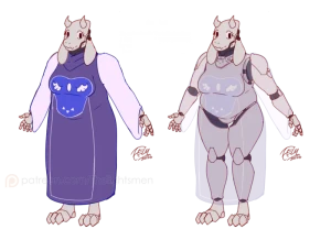 Thelightsmen - [Original Art | High-Res Art] Robo-Toriel Sketches
