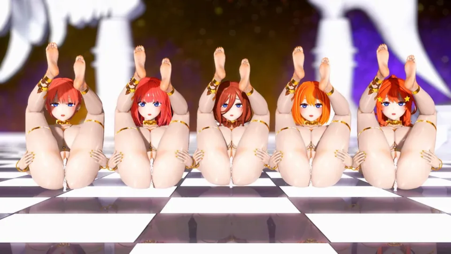 7pupu - 中野一花x中野二乃x中野三玖x中野四葉x中野五月 - Sexy Love【五等分の花嫁】4k 聖輝神姬 SEX版(累積贊助獎勵Accumulated sponsorship rewards) — page 1