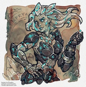 Candra - Sketchbook - Stone Golem
