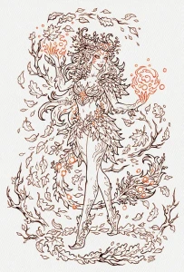 Candra - WIP - Autumn Fairy