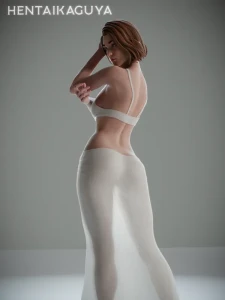 Hentai Kaguya - Max in a see-through white dress