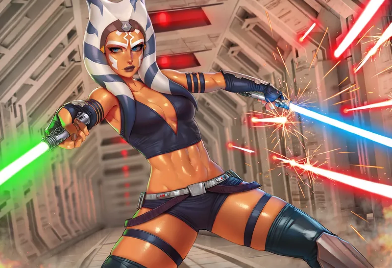 PrussianWar - Star wars - ahsoka tano captured by clone troopers — page 1