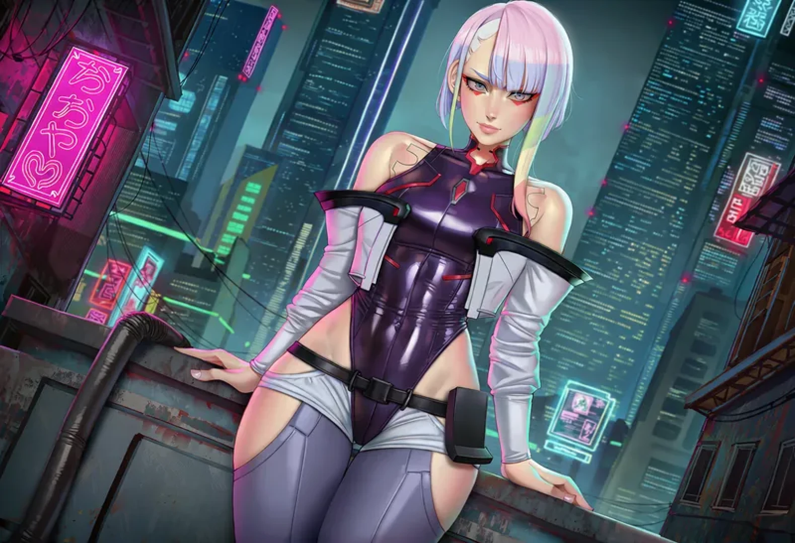 PrussianWar - Lucy (Cyberpunk) Vs. Adam Smasher - Preveiw — page 1