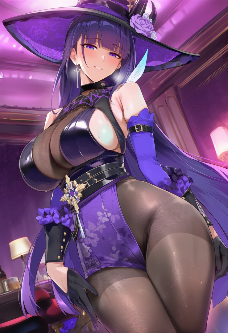 Yeeting - raiden mei (honkai impact)(witch) x BBC