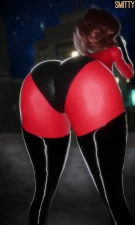 Smitty34 - POV: You'r on patrol with Elastigirl and she's teasing you
