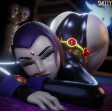 Smitty34 - Raven tries to seduce you