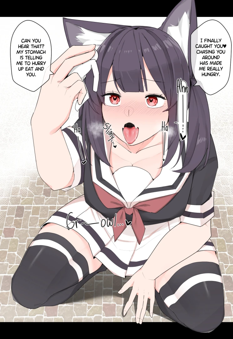 aotankyo - Cat Girl's Meal — page 1