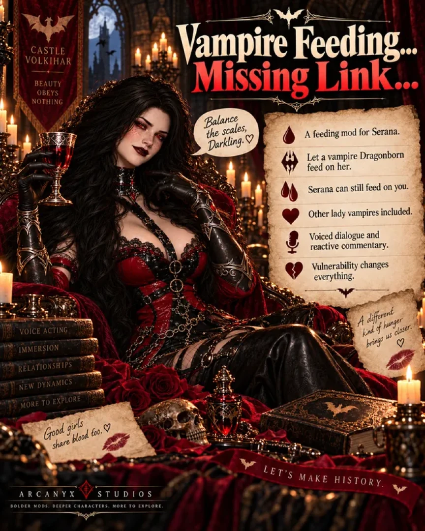 Arcanyx Studios - Vampire Feeding...  Missing Link...