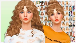 trsimpearls - SIMS 4 CC HAIR DOWNLOAD - Sims 4 Female Hairstyles cc  Sims 4 hair cc download