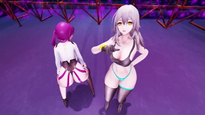 Ecchy18 - 【MMD Shorts】 Honkai: Star Rail - Stelle & Kafka [Bottom Heavy] - Bang Bang Bang Meme [Ecchy Version]
