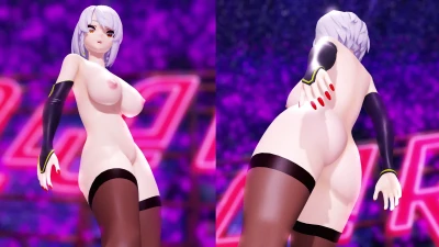 Ecchy18 - 【MMD Shorts】 Zenless Zone Zero - Anby [Bottom Heavy] - Get Ready To Rock [X2][Nude Version] part 3