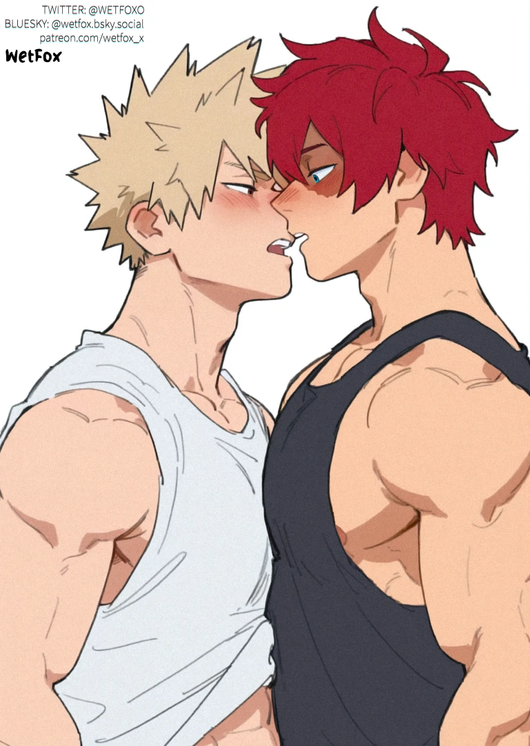 WetFox - Bakugo Katsuki x Todoroki Shouto 
