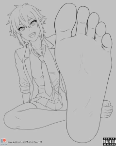 Rottenheart10 - Tomo Foot Animation - Tomo-chan Is a Girl! (Sketch) Wip 2 