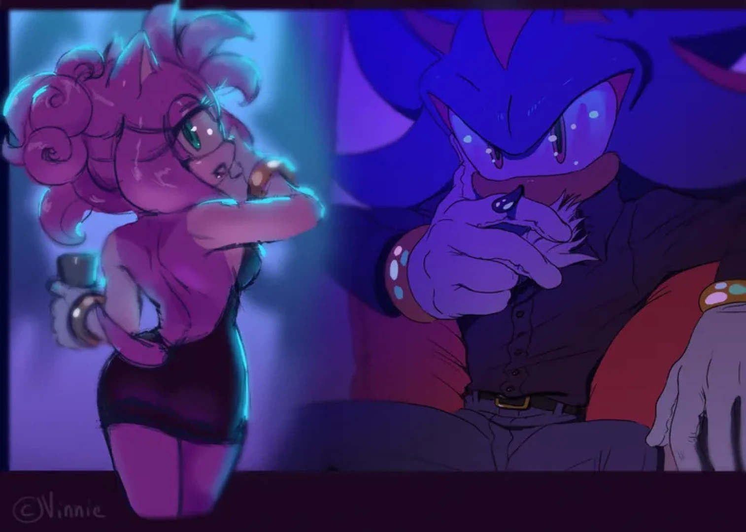 Vinnie - Thorns on a Rose - Nightclub attraction - shadamy