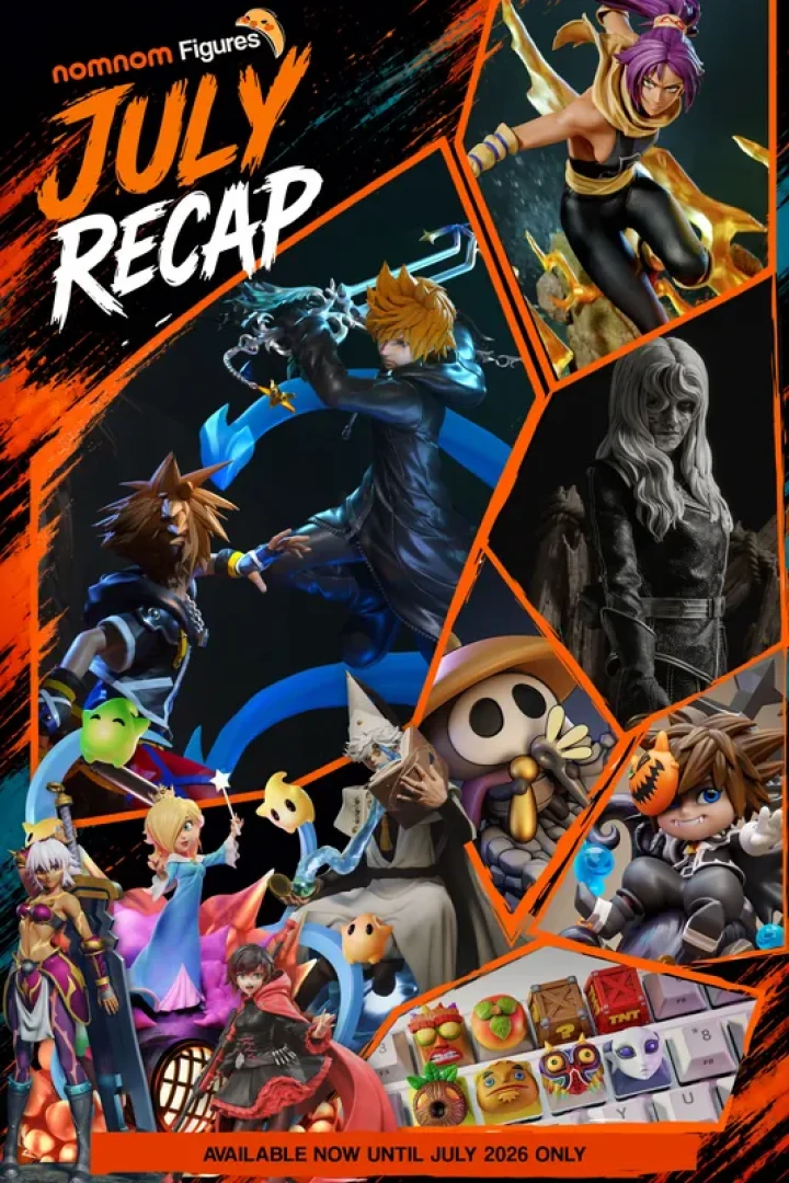 Nomnom Figures - RECAP: July Models!