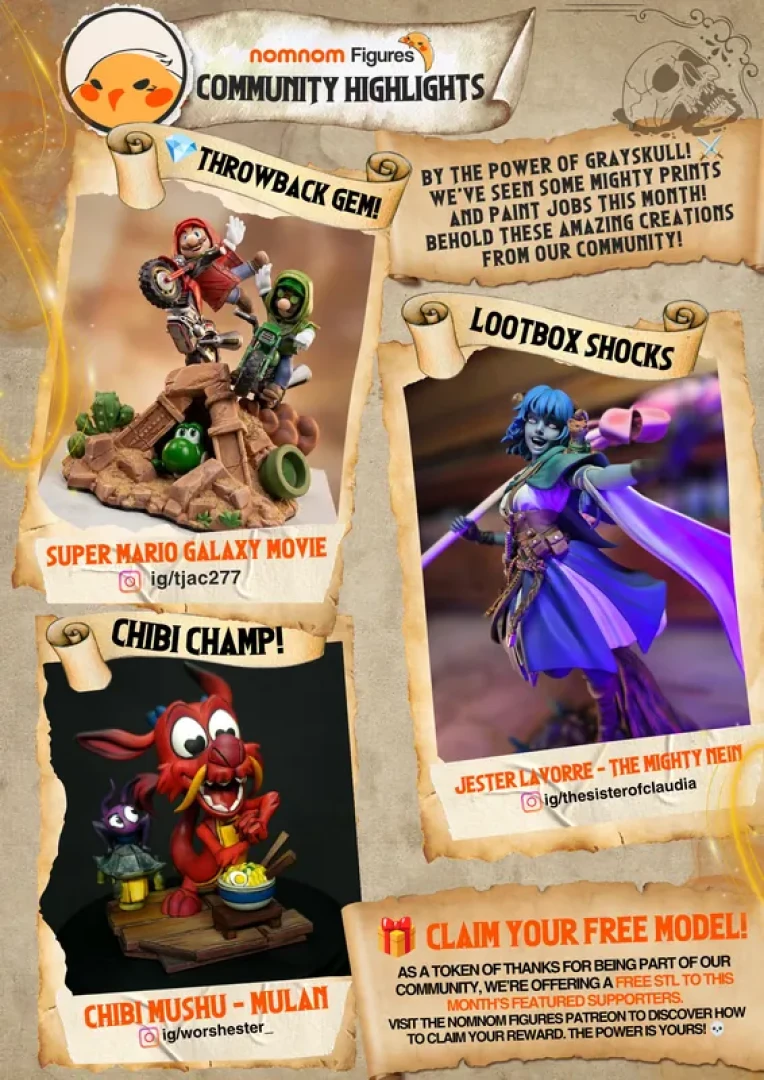 Nomnom Figures -  NomNom Magazine: Issue #21 — page 1