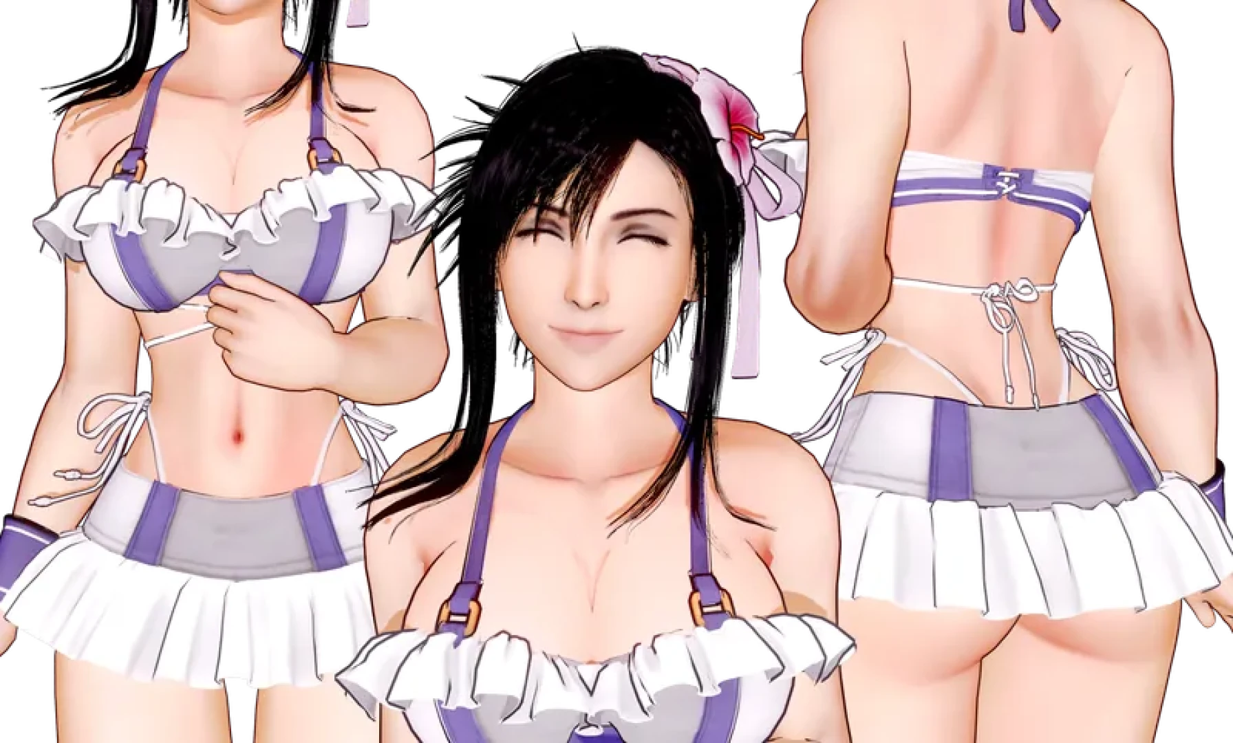 Evaanxd - Aerith Gainsborough and Tifa Lockhart (Final Fantasy VII) - Rework