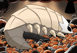 Arsa_Aircraft - [Hollow Knight] Bell Beast Wet Dream