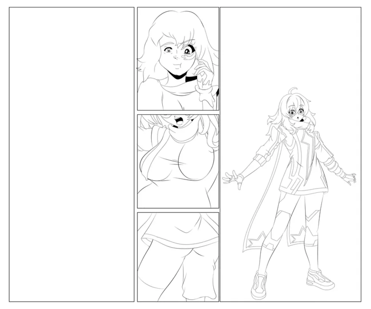 kabutoGouki - (W.I.P) Marvel Tokkon Ms Marvel TG/TF — page 1