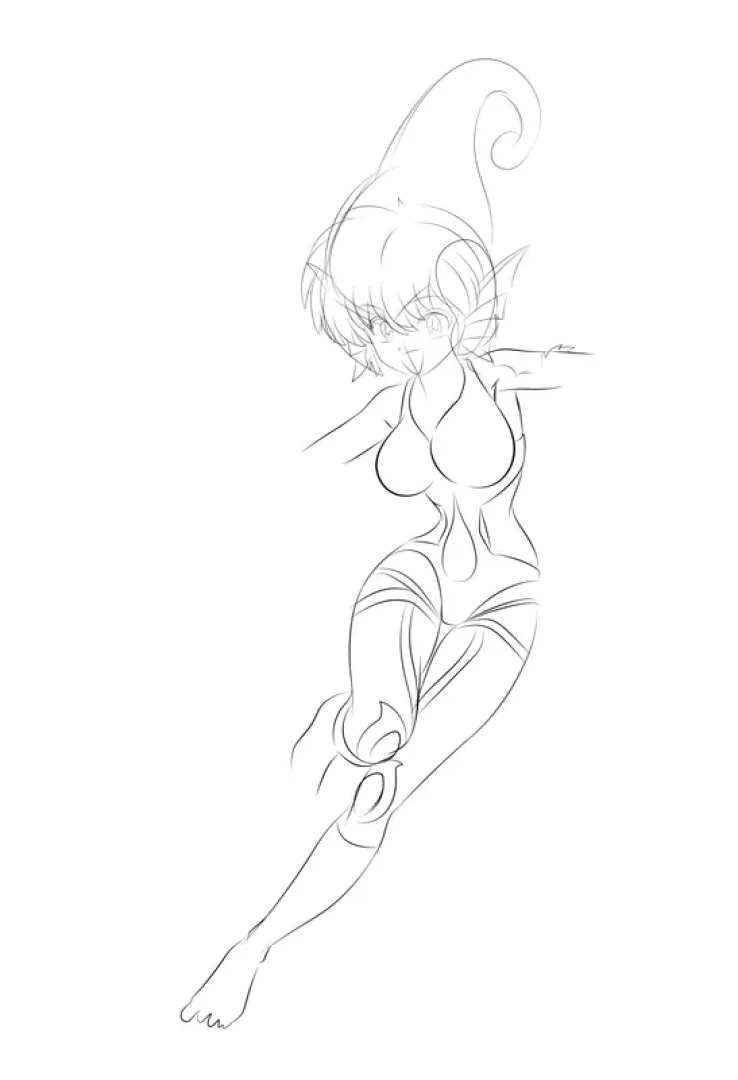kabutoGouki - (W.I.P) Drawing of the Month: RanmaMon — page 1