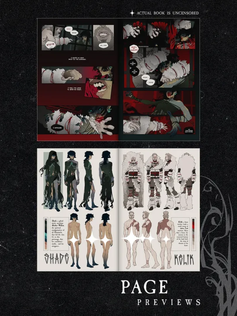 Lust Incarnate Comics - ANNOUNCEMENT: Wandering Shade General Sale Launch!