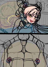 akairiot - Dialyn NSFW animation WIP (Dialyn, Zenless Zone Zero)