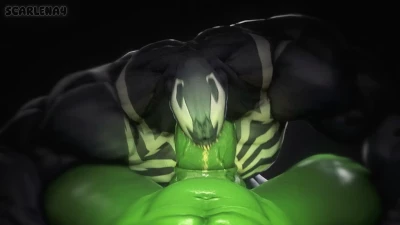 thelesnik - [Early Access] Venom X Hulk sucky animation (January 2026)